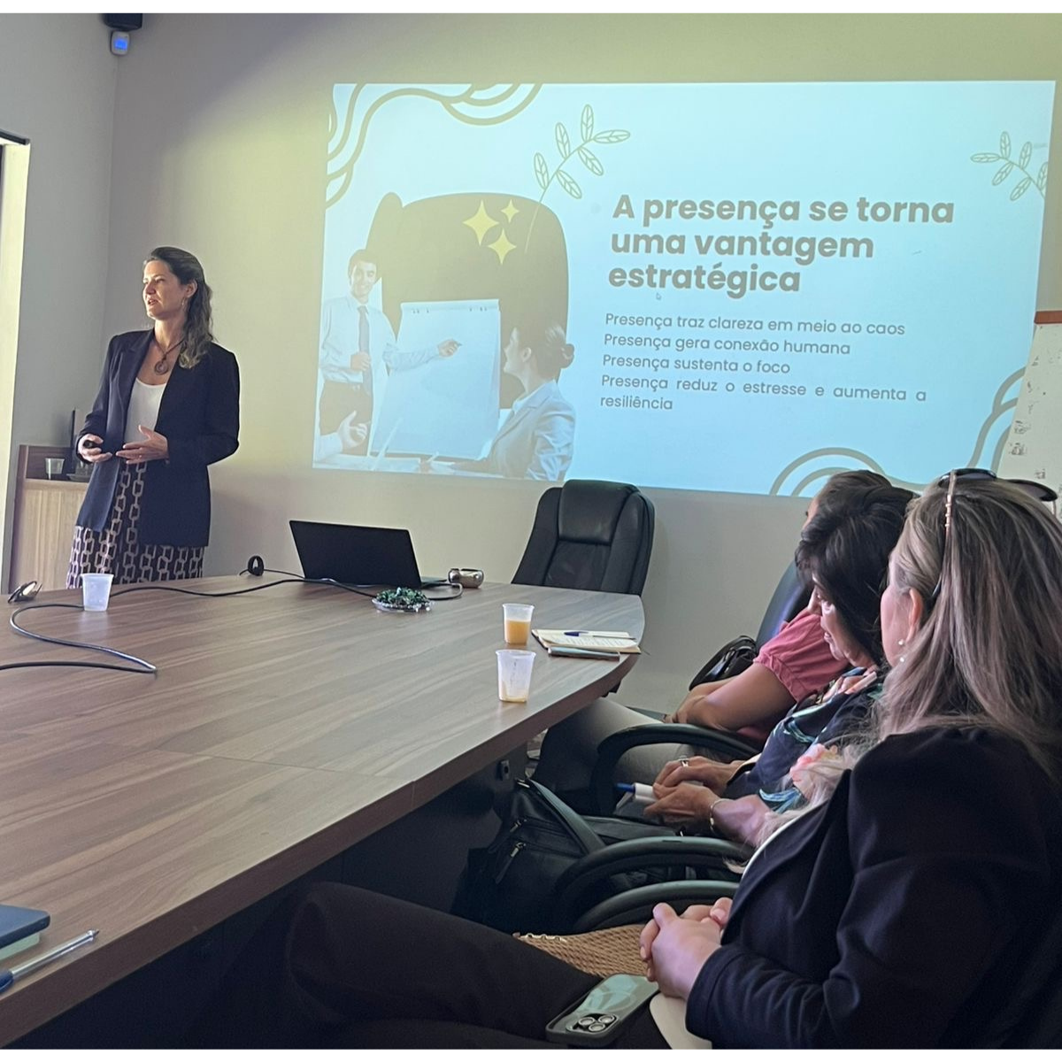 Juliana Bridi em workshop